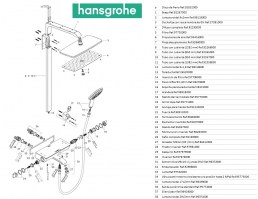 SHOWERPIPE BAÑO RAINDANCE E 360 HANSGROHE